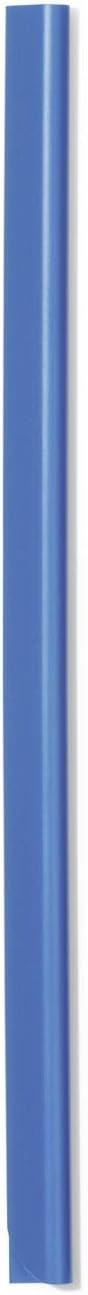 Durable Klemmschiene A4, für circa 60 Blatt, Packung à 100 Stück, blau, 290106, blau