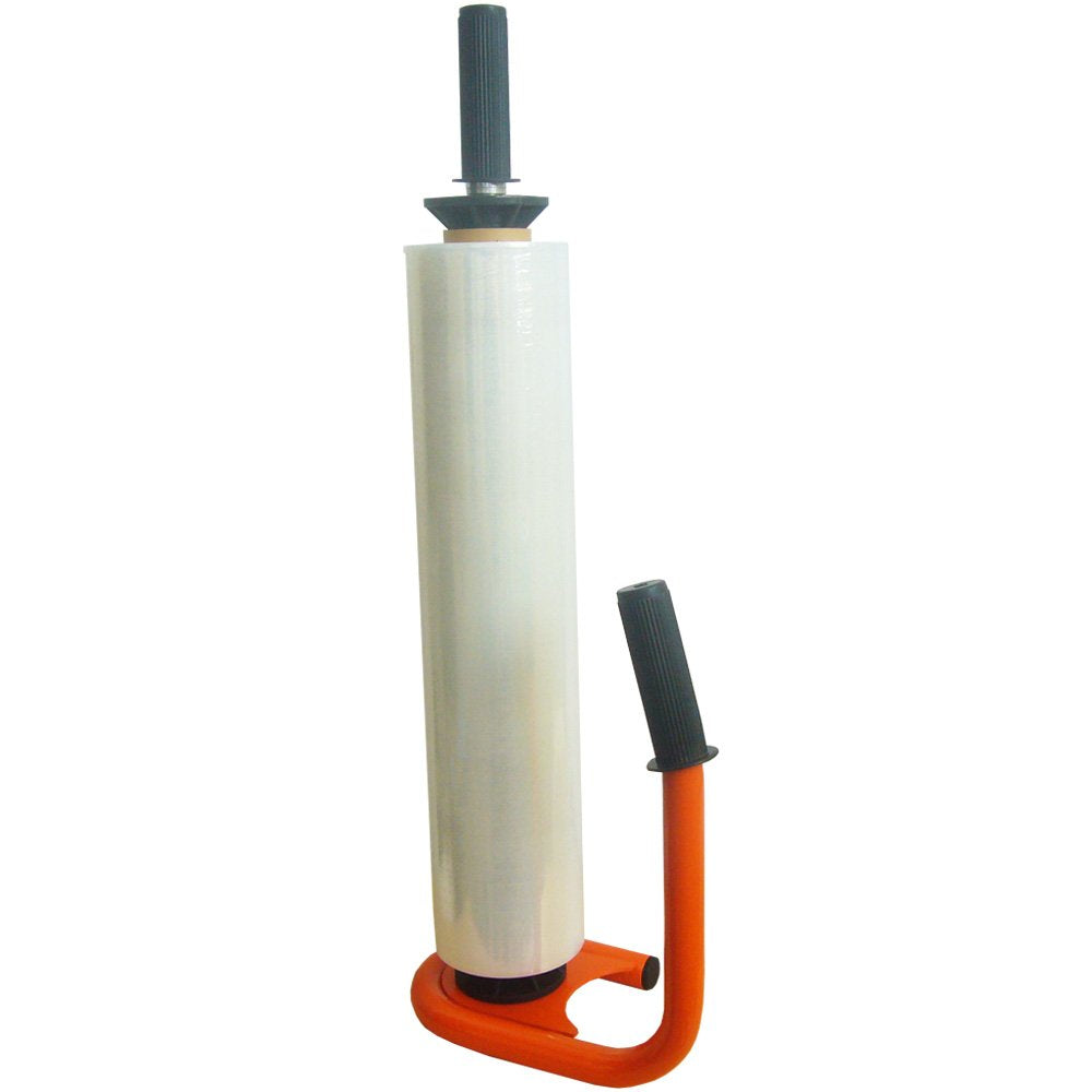 SET - 1 x Abroller + 6 Rollen Stretchfolie transparent - Wickelfolie,Stretchfolienabroller dimapax