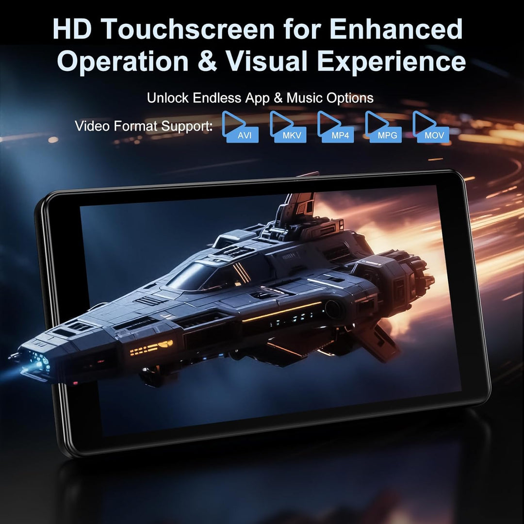 32GB MP3 Player mit Bluetooth und WiFi, Kamera, Oilsky 4,02" HD Android 13 Musikplayer mit Spotify,