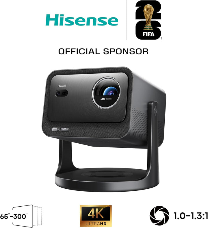 Hisense Laser Mini Projector C3, 65"-300" Projektionsgrösse, 4K,IMAX Enhanced,Optischer Zoom1.0-1.3: