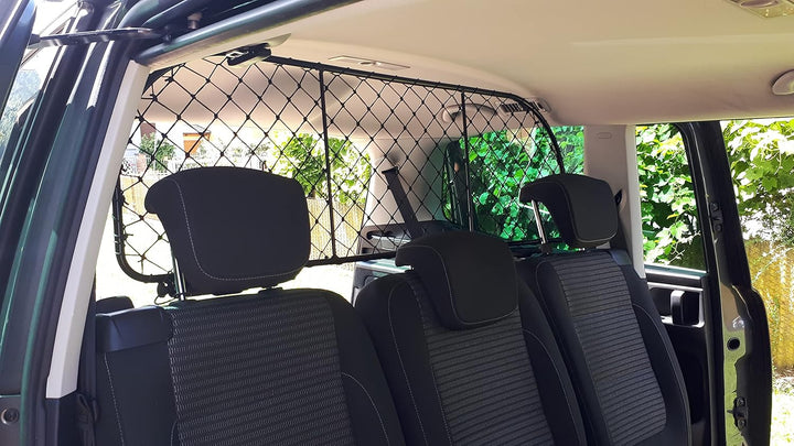 ERGOTECH Trennnetz Trenngitter kompatibel mit SEAT Alhambra, RDA65-XXL, für Hunde und Gepäck. Sicher