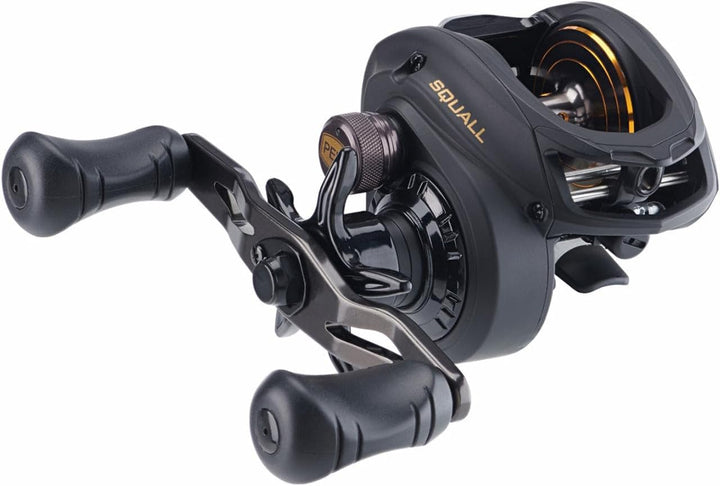 PENN Squall low Profile Baitcast-Angelrolle 300| Right, 300| Right