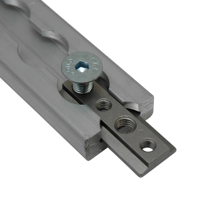 kuriershop Nutenstein Edelstahl V2A mit M6 + M8 Gewinde für Airlineschienen, 10er Set