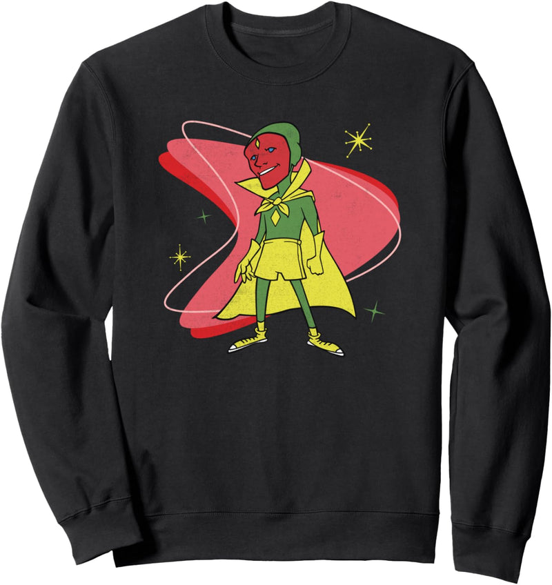 Marvel WandaVision Vision 50s Retro Sweatshirt