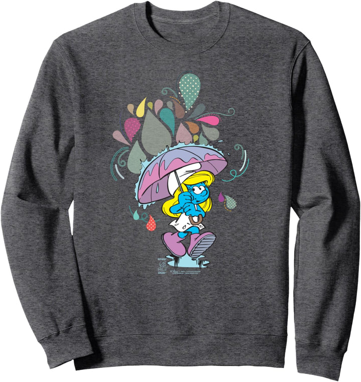 The Smurfs Schlumpfe Smurfette Magical Umbrella Sweatshirt