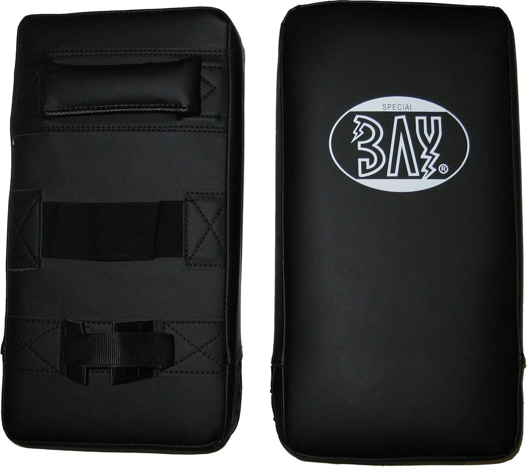 BAY Black Corner Arm-Schlagpolster für Kampfsport, Leder PU, Schwarz, 41 x 20,5 cm