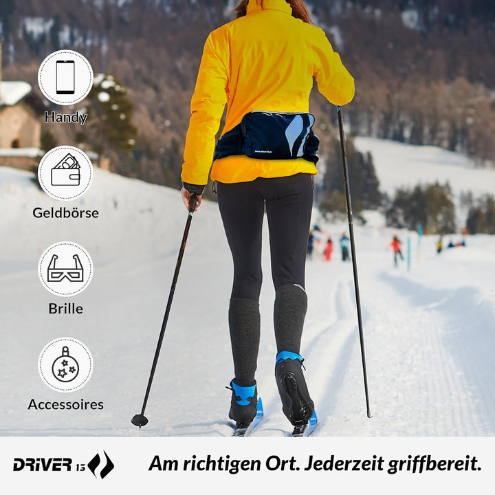 Driver13 Hipo Pack Hüfttasche 3L schwarz Bauchtasche für Bike-Touren & Trails, Hüftgurt, Hüftgurttas