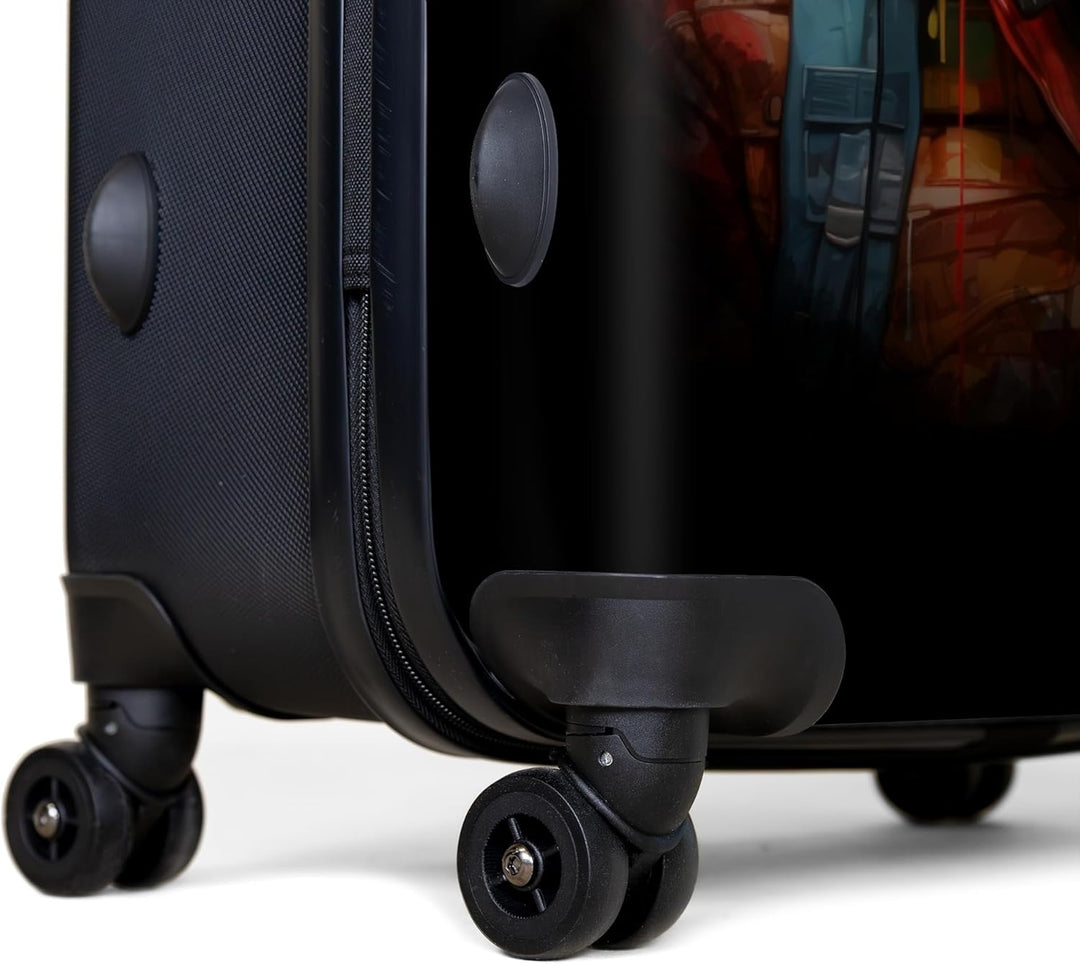 Koffer XL Gross 77x51.5x28 cm Reisekoffer mit Rollen Leicht Trolley grosser Hartschalenkoffer Rollko