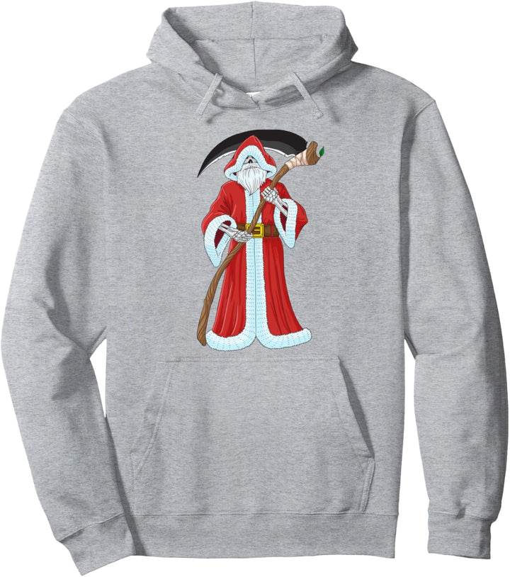 Weihnachtsmann Skelett Totenkopf Weihnachten Geschenk Pullover Hoodie