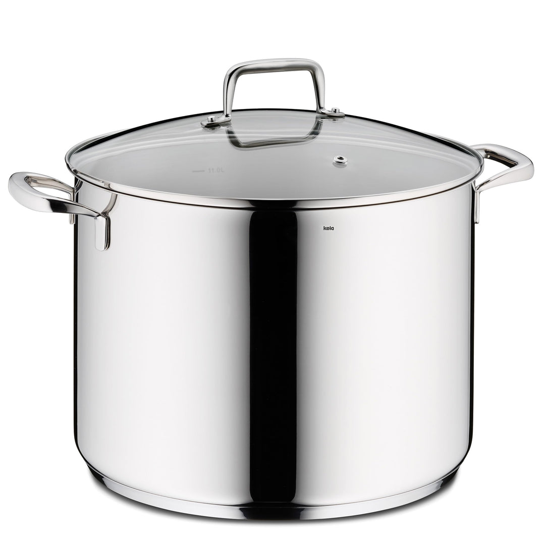 Kela 10178 Flavoria Gemüsetopf, 18/8 Stainless Steel, 12.2 liters 12,2 l, 12,2 l
