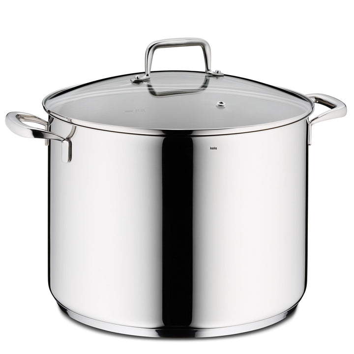 Kela 10178 Flavoria Gemüsetopf, 18/8 Stainless Steel, 12.2 liters 12,2 l, 12,2 l