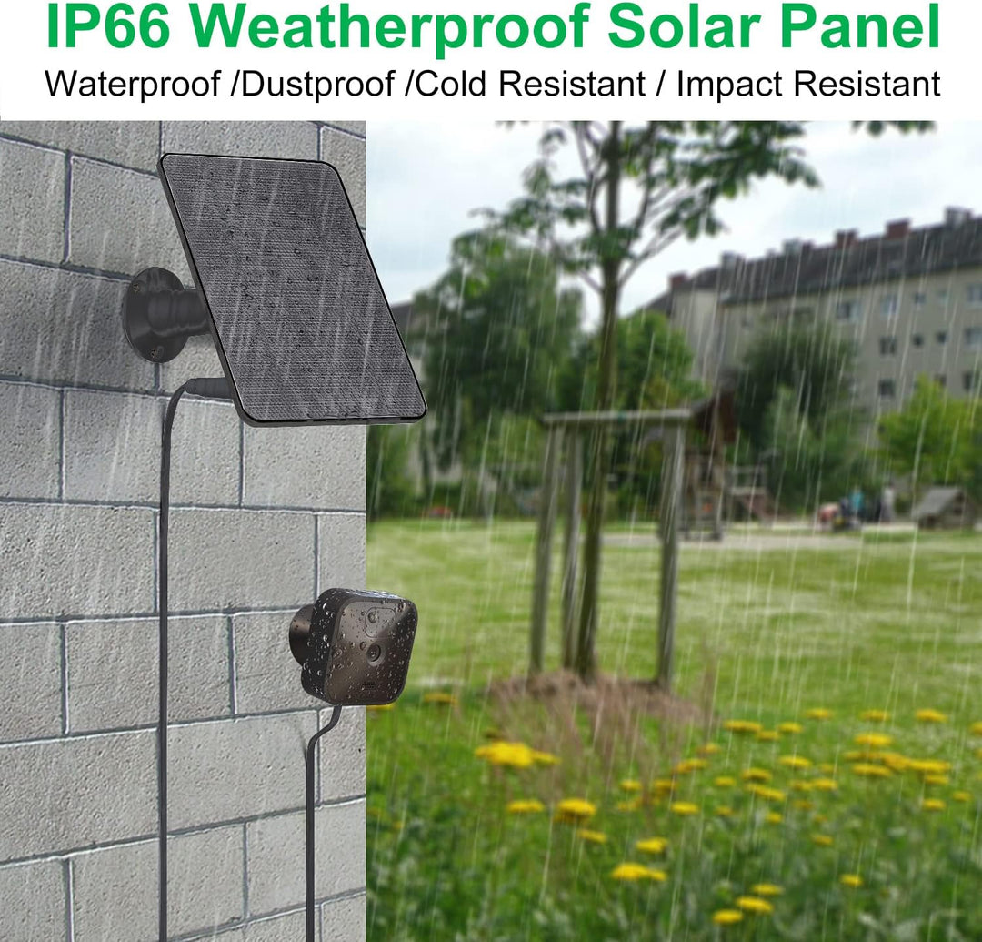 UYODM Solarmodul, kompatibel mit Blink Outdoor & Blink XT2/XT, kontinuierliche Stromversorgung, IP66