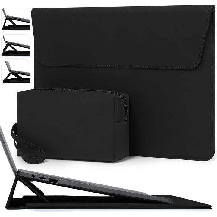 HYZUO 13 Zoll Laptop Hülle Tasche mit Einstellbarer Ständer für MacBook Air 13 M5 A3449 M4 M3 M2 M1