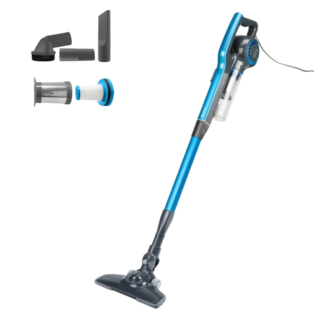 BLACK+DECKER - Kabelgebundener 2-in-1-Staubsauger BXVMS600E | 600W | 6 m Kabel | Zyklontechnologie |