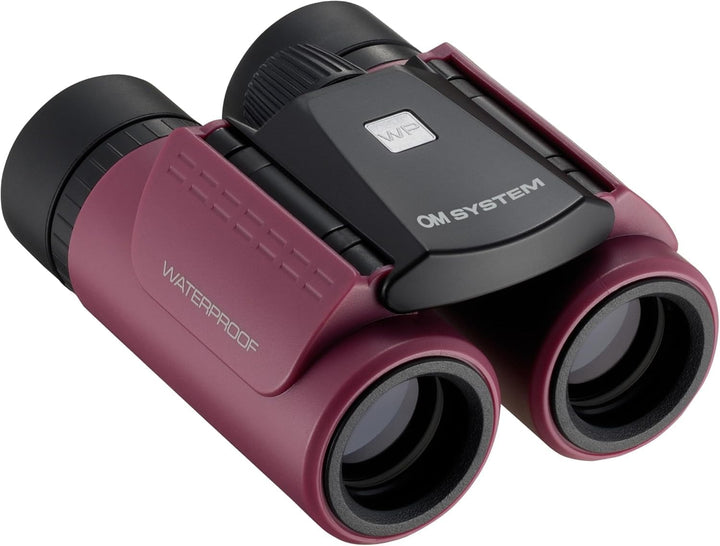 OM SYSTEM 8x21 RC II WP Fernglas Magenta – Kompakt, wasserdicht, mehrfach beschichtet, ultraleichtes