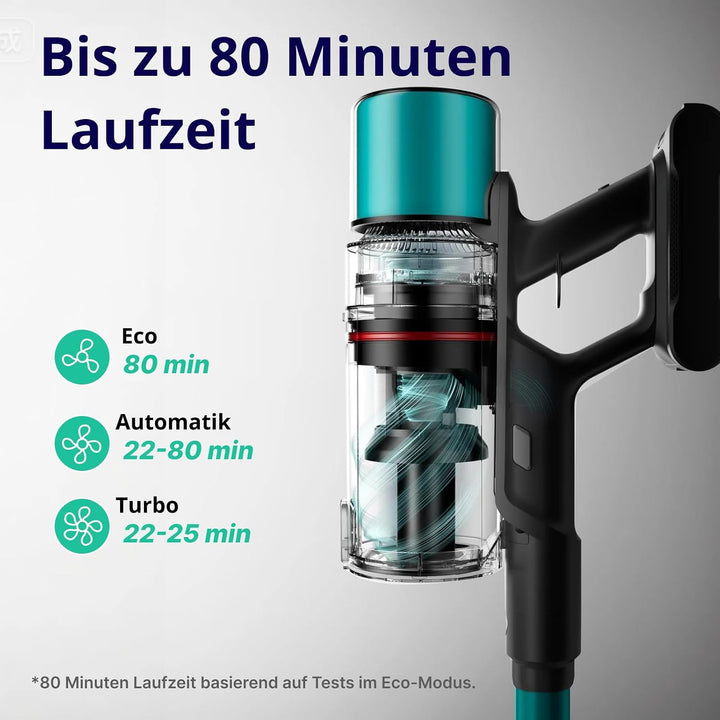 V5 Pro Akku-Staubsauger Mit 1 M Flexschlauch, 55 kPa, 600 W, 80 Min | Kabelloser Staubsauger Mit AUT