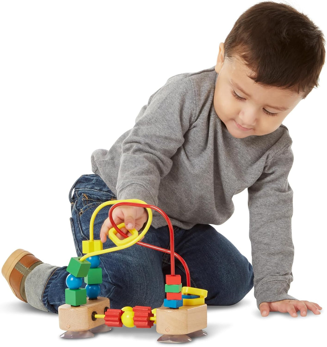 Melissa, Doug First Bead Maze , Developmental Toy , Motor Skills , 3+ , Multicolor, 19.685 cm H x 9.