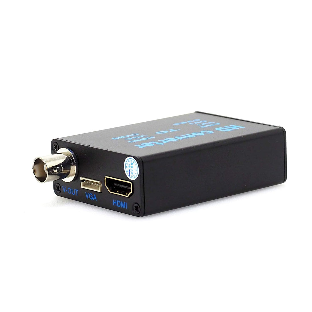 POMIACAM BNC zu HDMI Video-Signalkonverter, 4-in-1 Composite CVBS AHD TVI CVI zu HDMI Video-Konverte