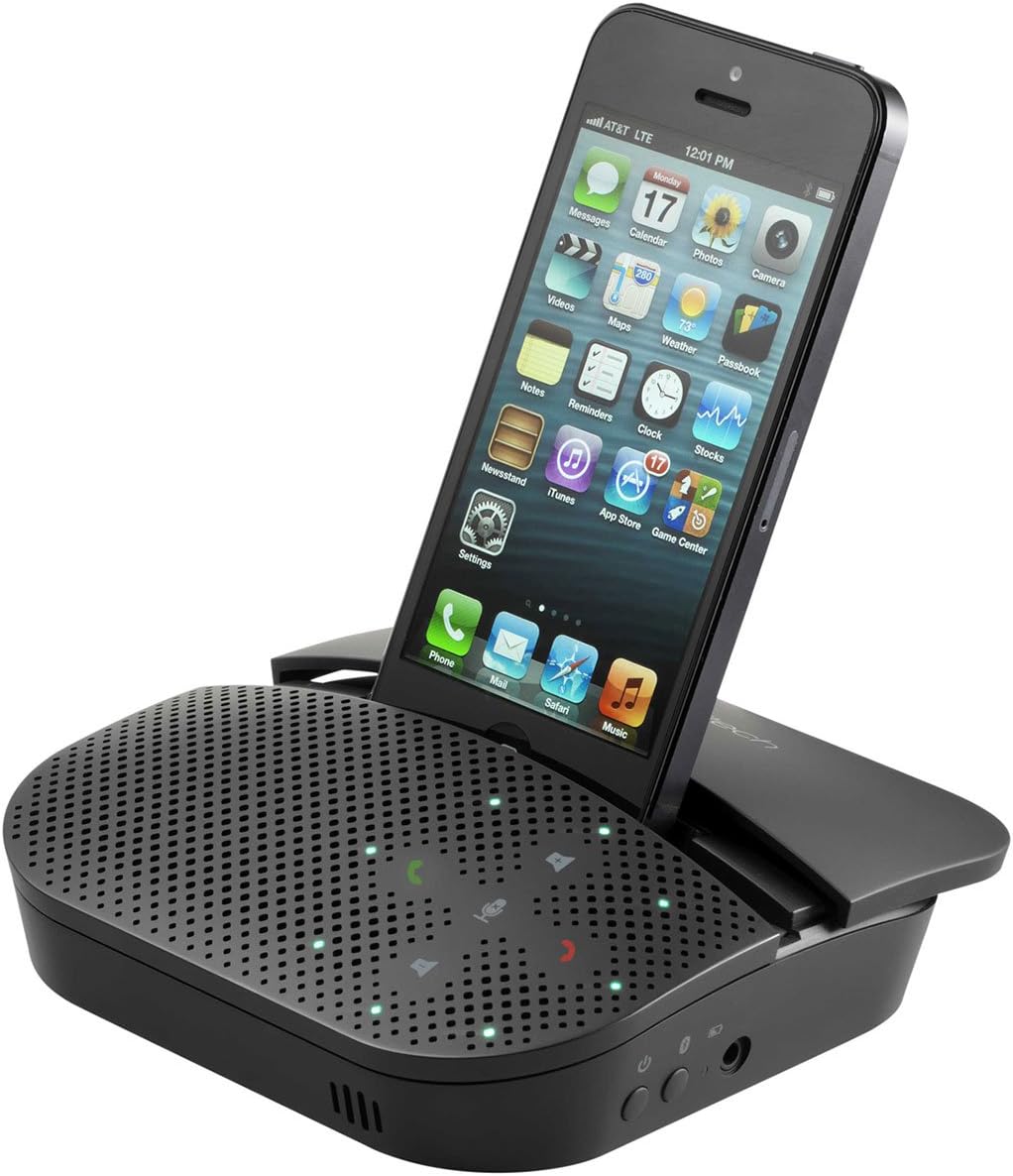 Logitech P710e Speakerphone Kabellose Freisprecheinrichtung, Lautsprecher mit Bluetooth- & NFC-Verbi