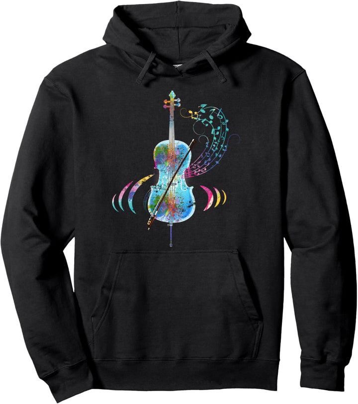 Musikinstrument Klassische Musik Geschenk Cello Pullover Hoodie