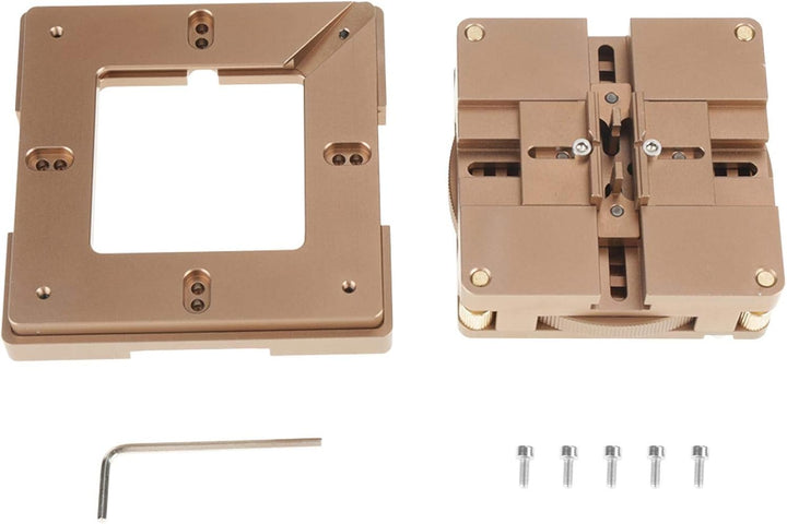 Oumefar HT-90X BGA Reballing Station, Stencil Reballing Kits Auto Magnet Stencil Solder Rework Kit L