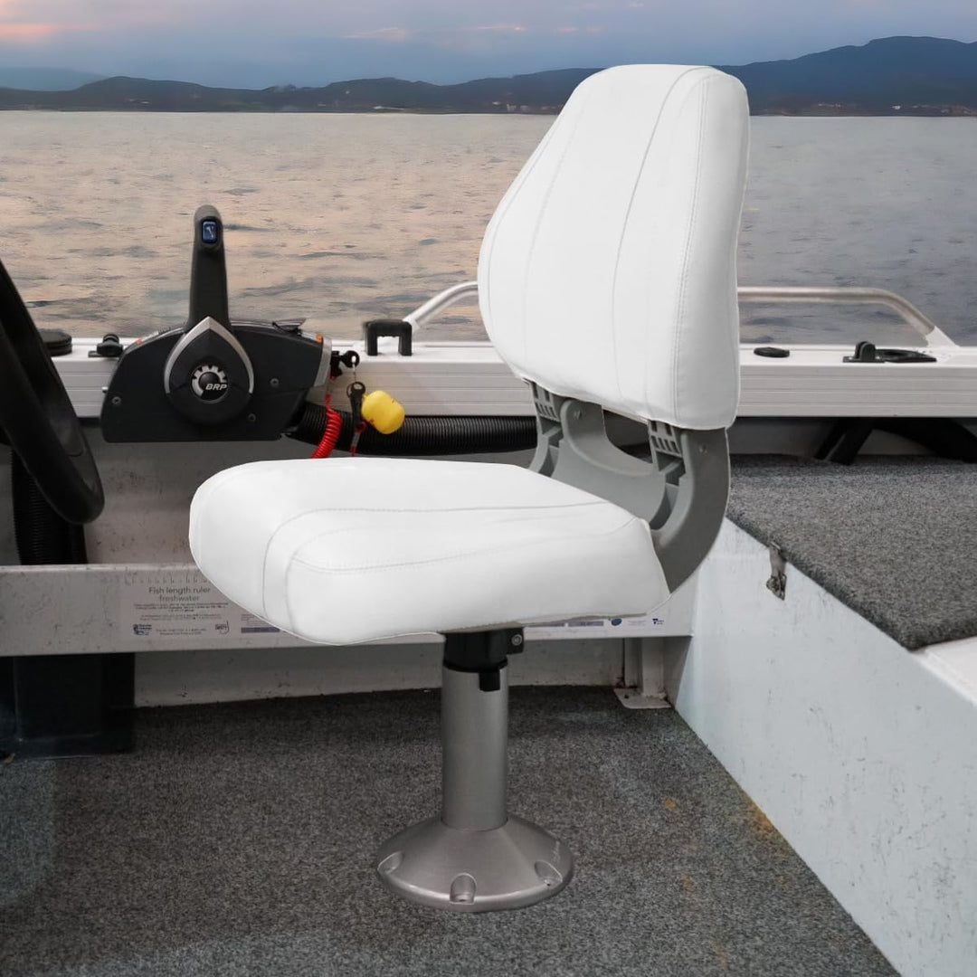 Oceansouth Sirocco Klappsitz für Boote Weiss, Weiss