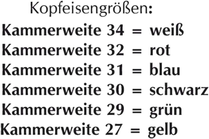 Wintec Kopfeisen oder Bates Sattel Kopfeisen 005/50, 1 Stück (1er Pack)