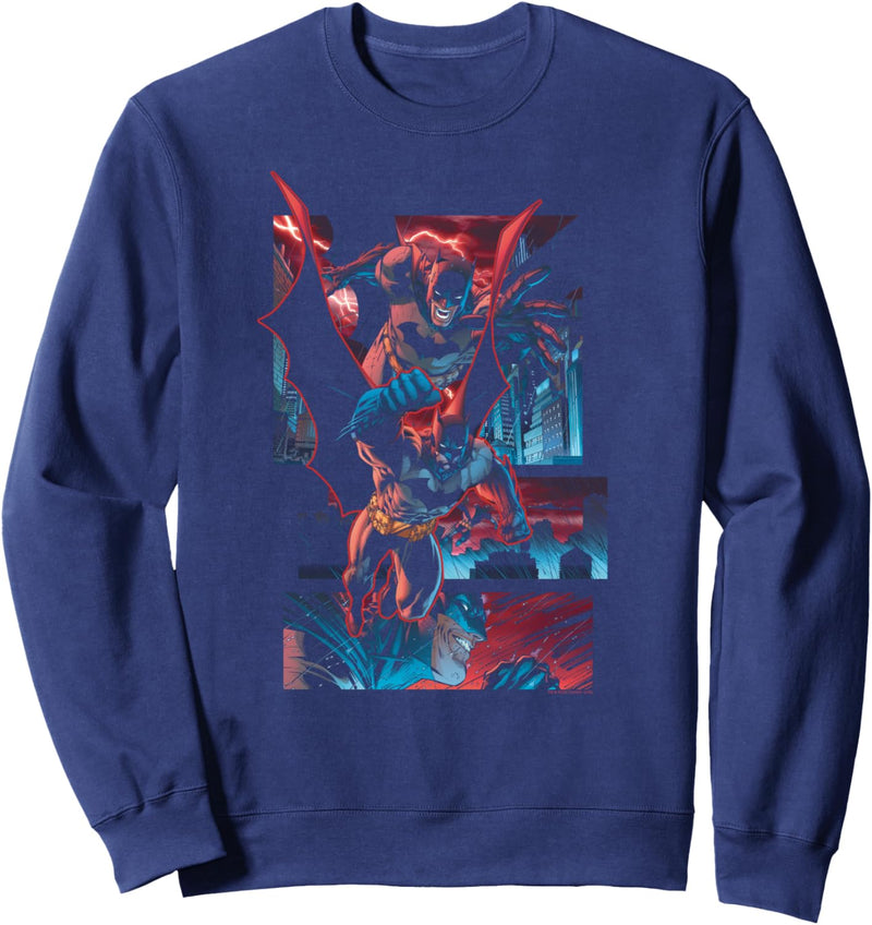 The Dark Knight Batman Dark Knight Panels Sweatshirt