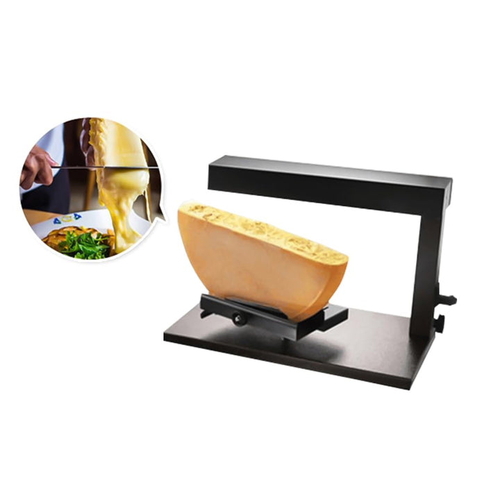 Käseschmelzer Raclette Ofen Schweizer Raclette-Gerät 750W Raclettegrill Nacho-Käse-Spender Winkel ei