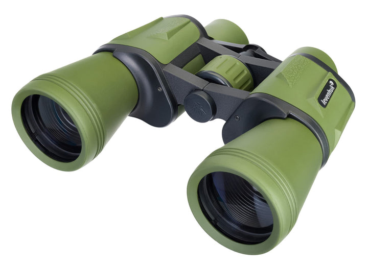 Levenhuk Travel 12x50 Zuverlässiges 12x-Feldfernglas für Camping, Jagd und Wildtierbeobachtung, Farb