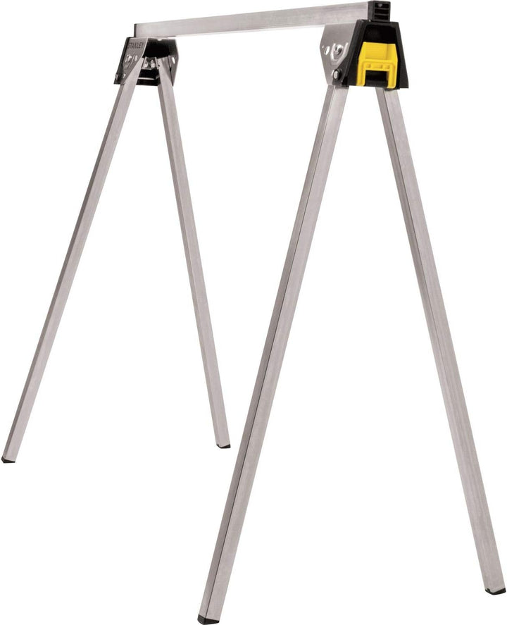 Stanley STST81337-1 Unterstellbock-Paar aus Metall Höhe 736mm belastbar bis 340 kg, Silber & FatMax