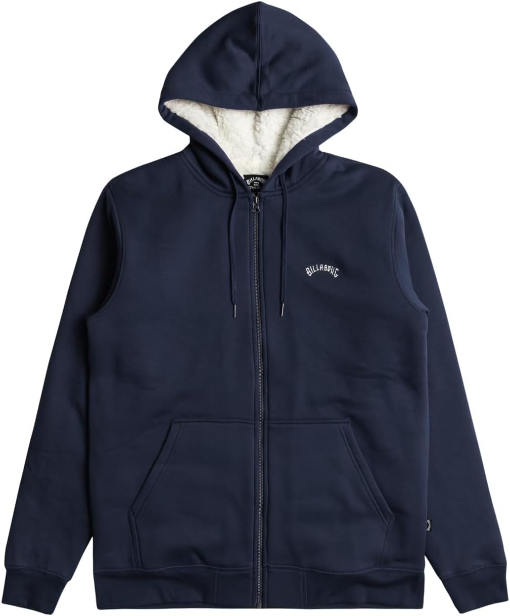 Billabong Herren Arch Sherpa Sweatshirt (1er Pack) S Navy, S Navy