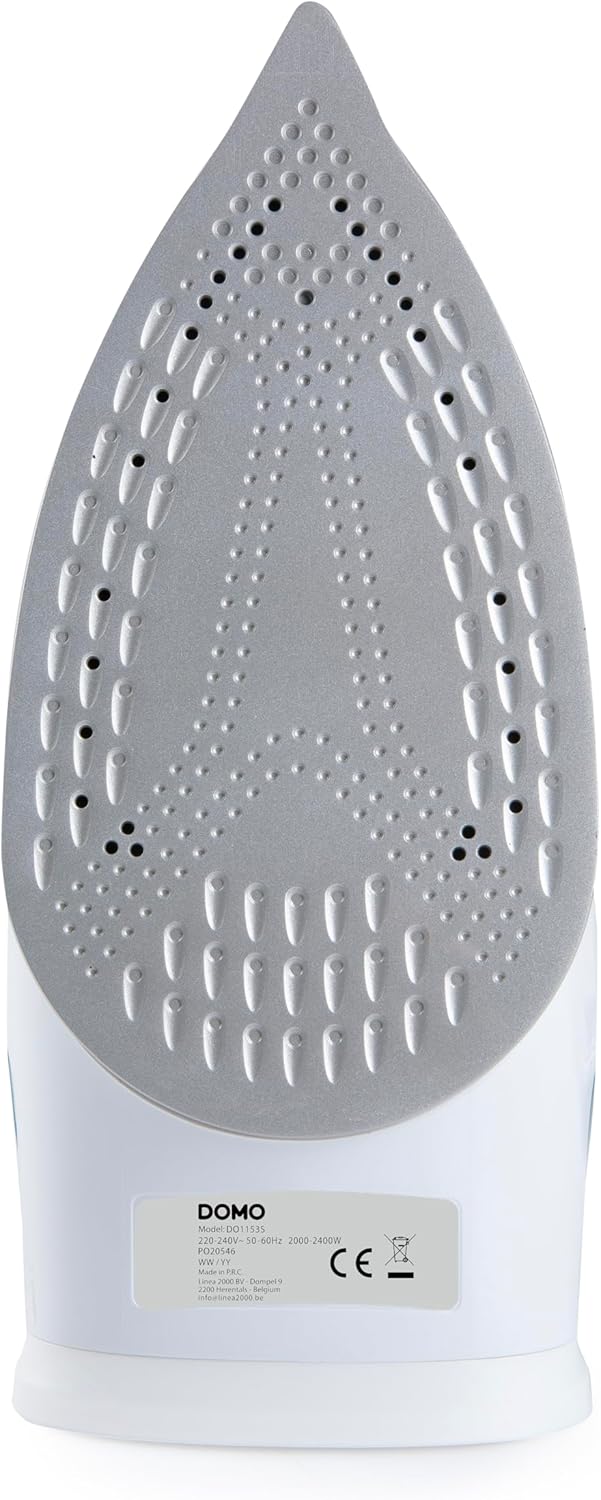 DOMO DO7060S Dampfbügeleisen CeraGliss - Selbstreinigungsfunktion - 320ml Wassertank - 40g/min Dampf