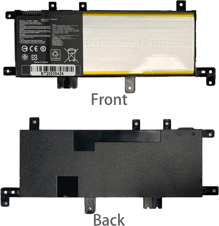 Hubei C21N1634 0B200-02550000 0B200-02550200 C21PqCH 2ICP4/59/134 Tablet Akku Ersatz für Asus Vivobo