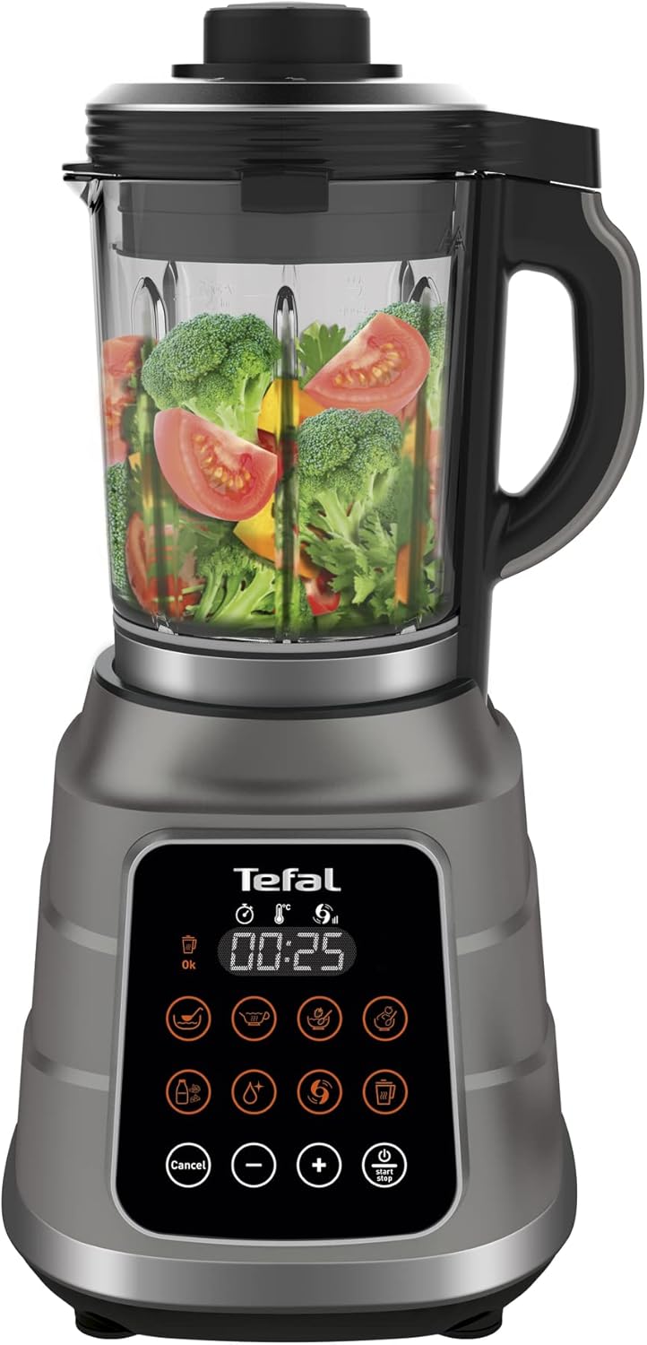 Tefal BL985A31, Stabmixer, Schwarz-Silber