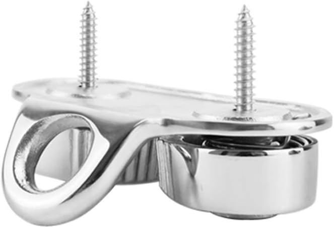 GOFORJUMP Edelstahl 316 Nockenklemme mit Führungsring Nockenklemme für Boote Marinesegeln Segelboot