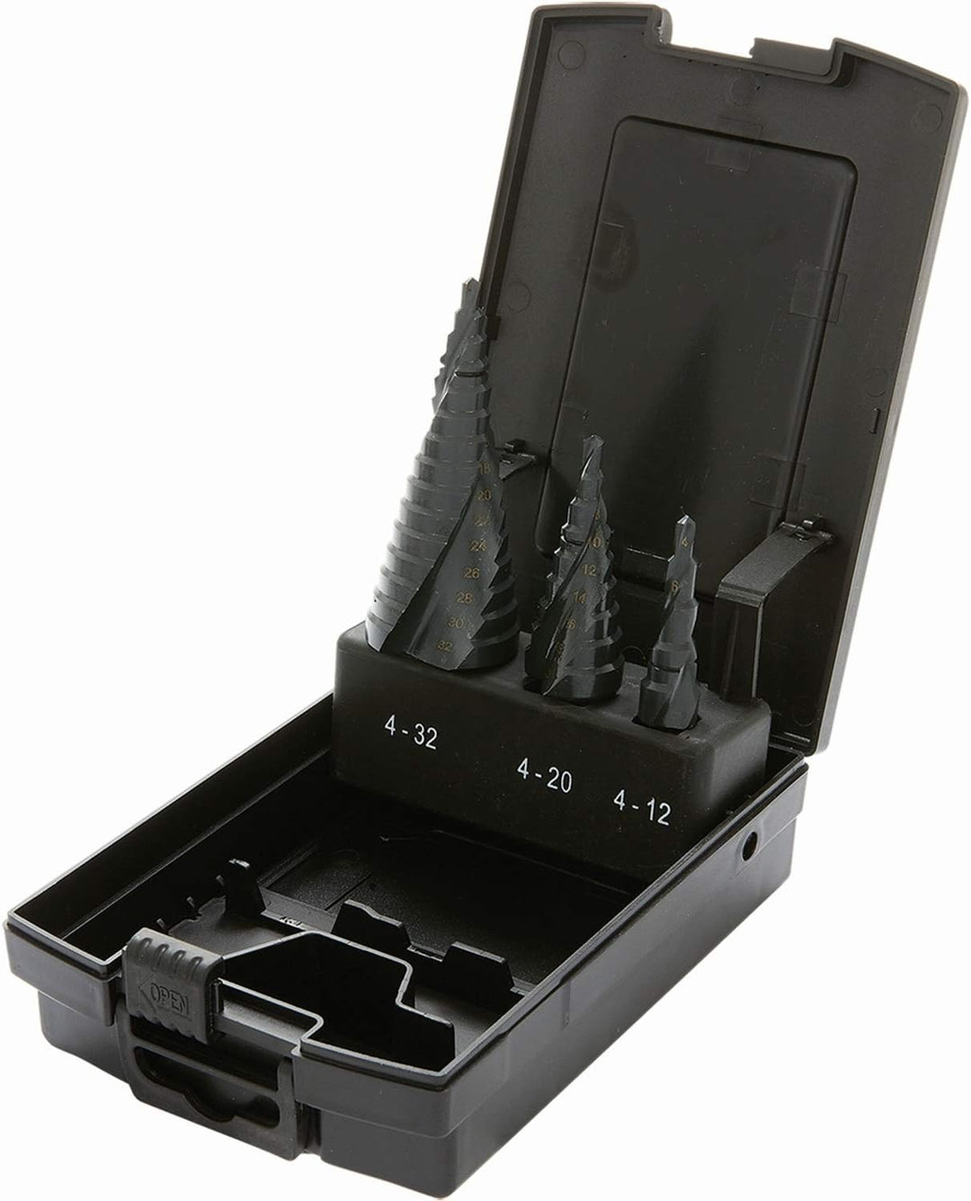 Proteco-Werkzeug® HSS Titan TIN TiALN Profi Stufenbohrer Set Edelstahl Konusbohrer Schälbohrer Metal