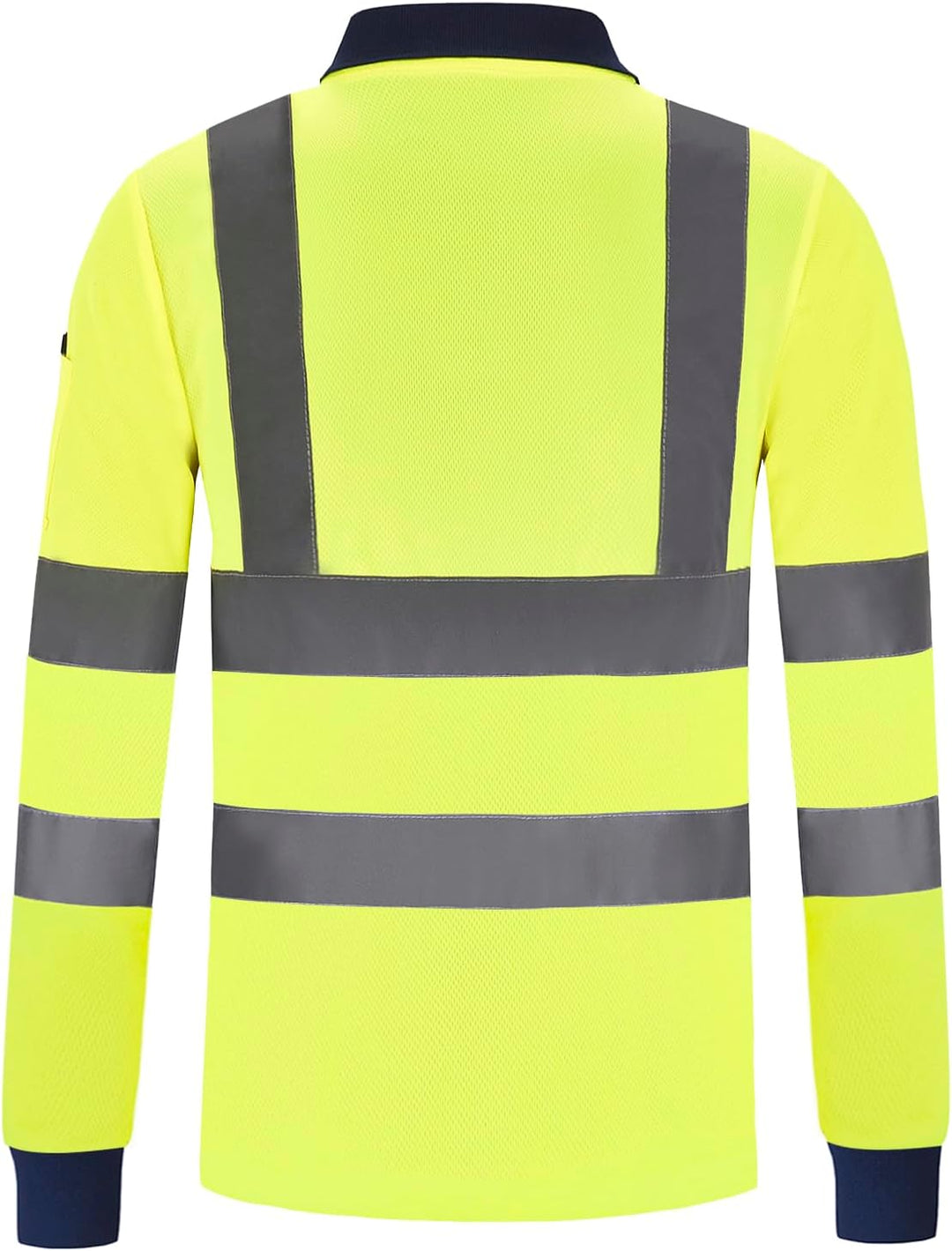 Warnschutz Polo T-Shirt Warnschutzshirt Langarm Warnshirt sicherheits polohemd Langarm Langarm XS Eu