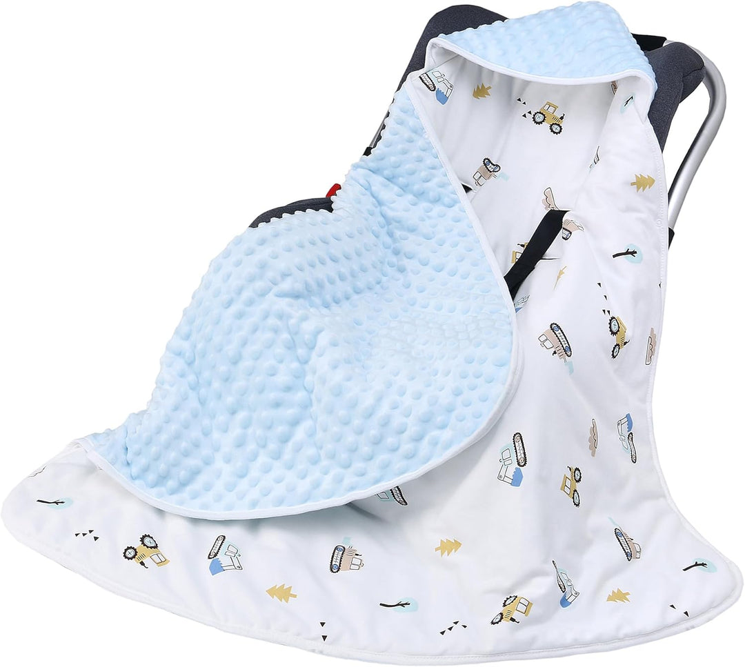 Miracle Baby Einschlagdecke Babyschale Winter Baumwolle Reversible Decke Universal Kuscheldecke 90x9