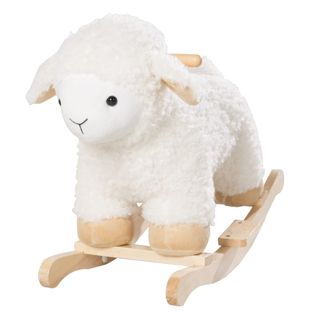 roba Schaukelschaf, Schaukeltier 'Schaf' mit weicher Stoff-Polsterung, Schaukelsitz für Kleinkinder,