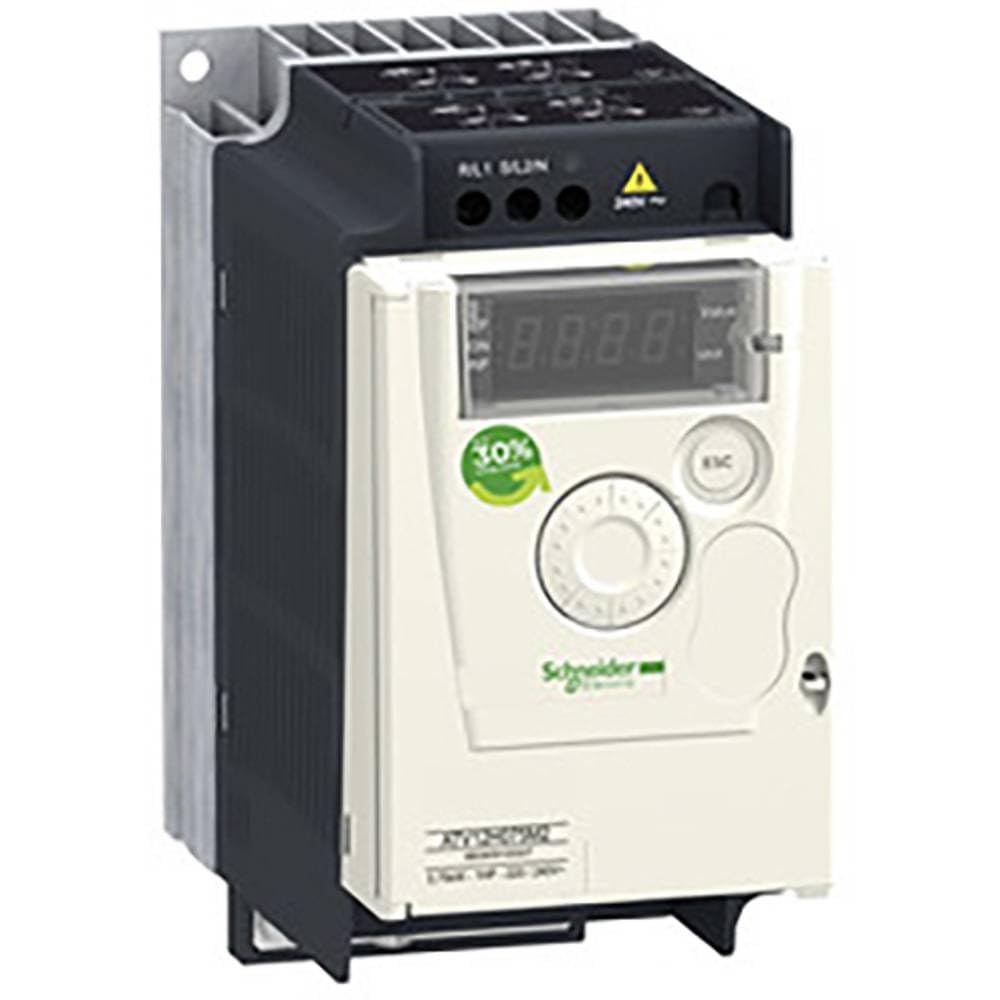 Schneider Electric - Altivar, Frequenzumrichter, 0,75kW, 1HP, 200-240V, 1-phasig, mit Kühlkörper, IP