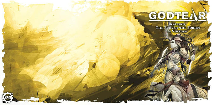 Steamforged Godtear: Kailinn, Die Wut des Waldes und Tugenden Maelstroms Champions Set, Kailinn, Die