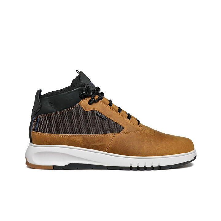 Geox Herren U Aerantis 4x4 B ABX Ankle Boot 40 EU Ochre Dk Coffee, 40 EU Ochre Dk Coffee