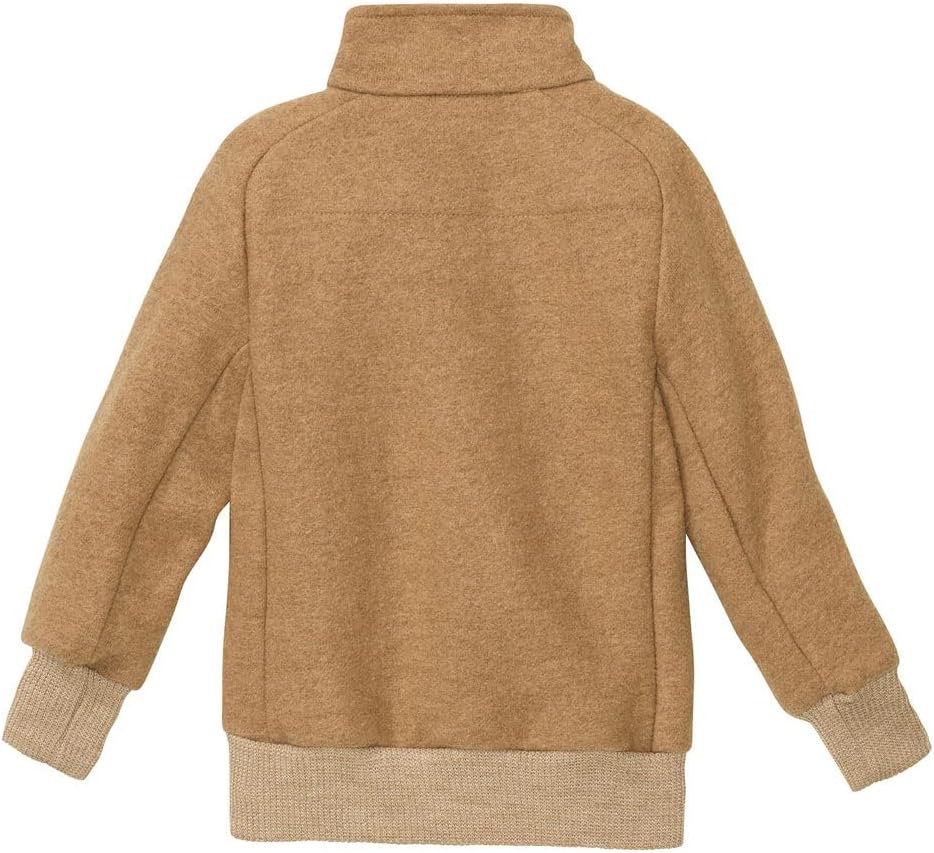 Disana Troyer, Leichter Sweater mit Reissverschluss | 100% Bio-Merinowolle GOTS, IVN Best | Baby Kle
