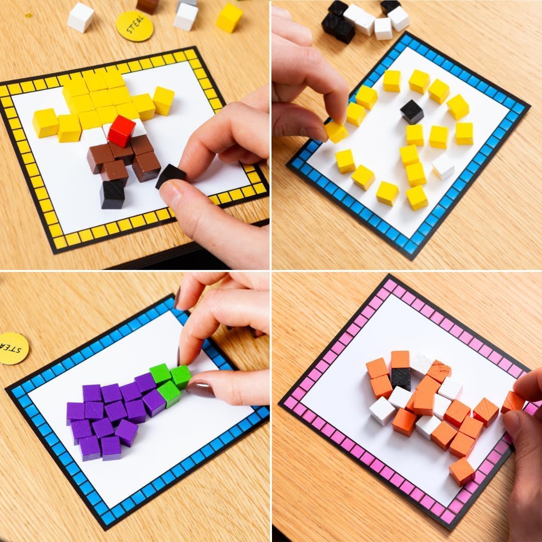 Big Potato Block Party: BAU Spiel mit farbenfrohen Blöcken für Kinder ab 8+ Jahren, Erwachsene und F