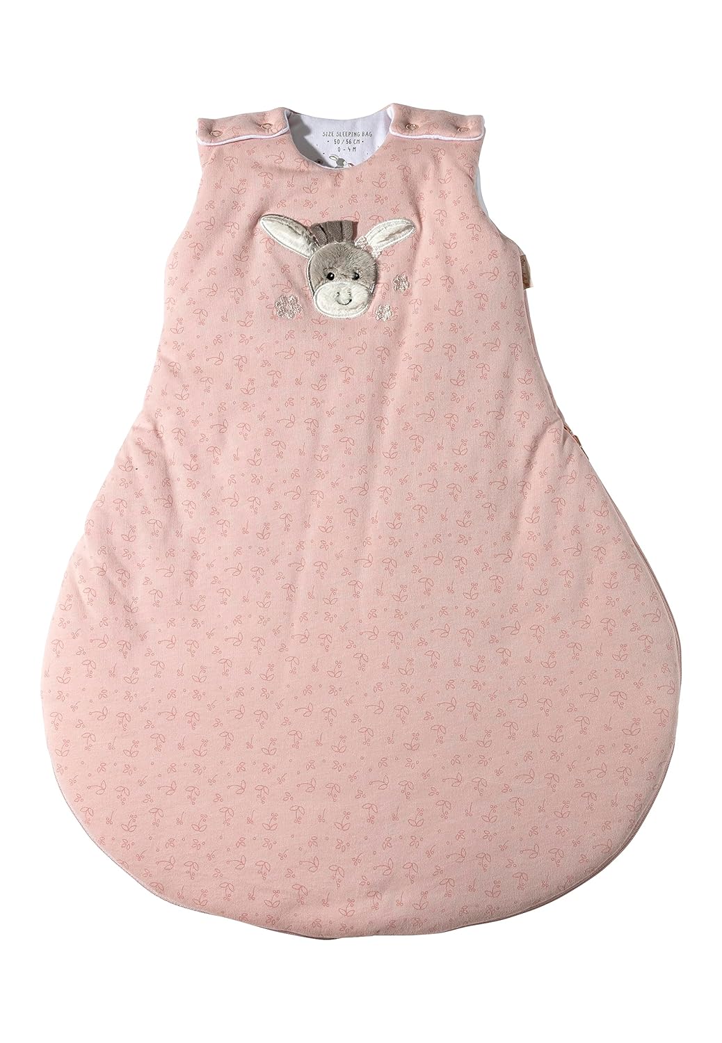 Sterntaler Baby Schlafsack Esel Emmi Girl flora rose, Grösse 50/56 50-56 Einfarbig, 50-56 Einfarbig