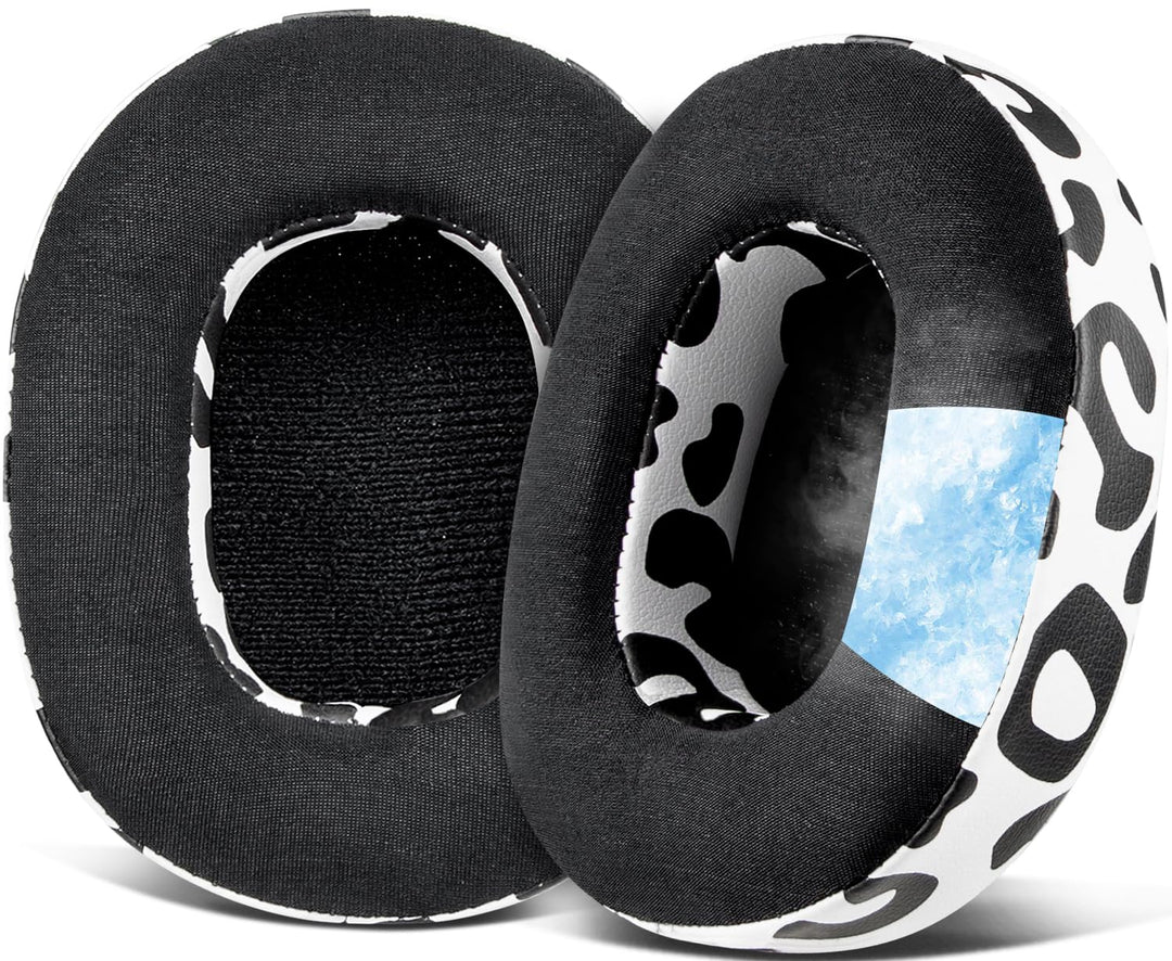 SOULWIT Kühlgel Ersatz Ersatzpolster Polster Ohrpolster für Skullcandy Hesh 3/ANC/Evo & Crusher Wire
