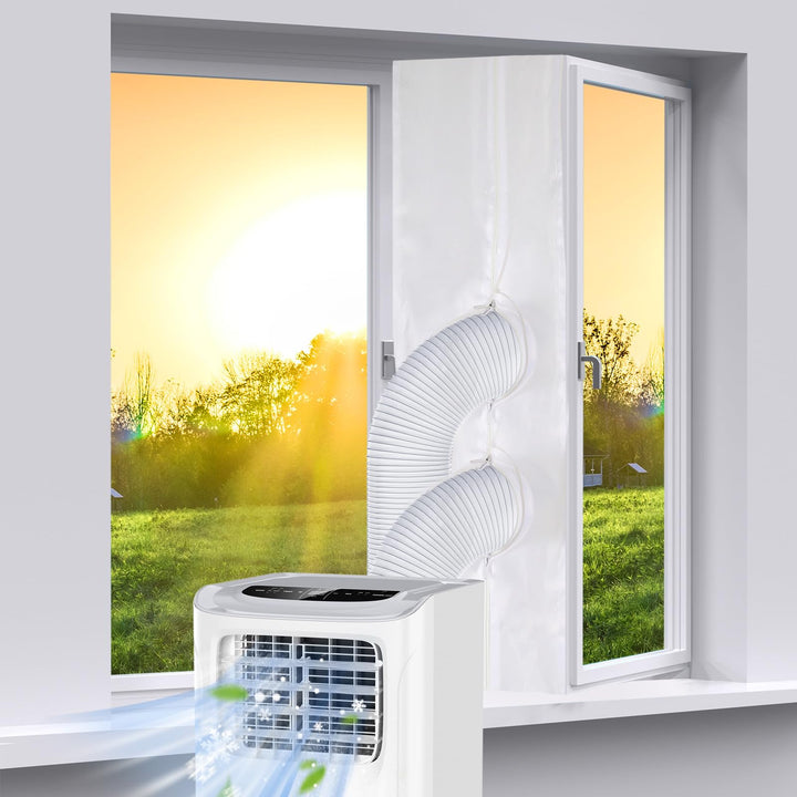 300cm Klimaanlage Fensterabdichtung für mobile Klimageräte, Wäschetrockner, Ablufttrockner, GLANXY K