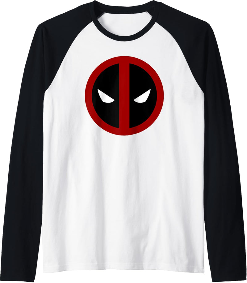 Marvel Deadpool Large Circle Logo Raglan