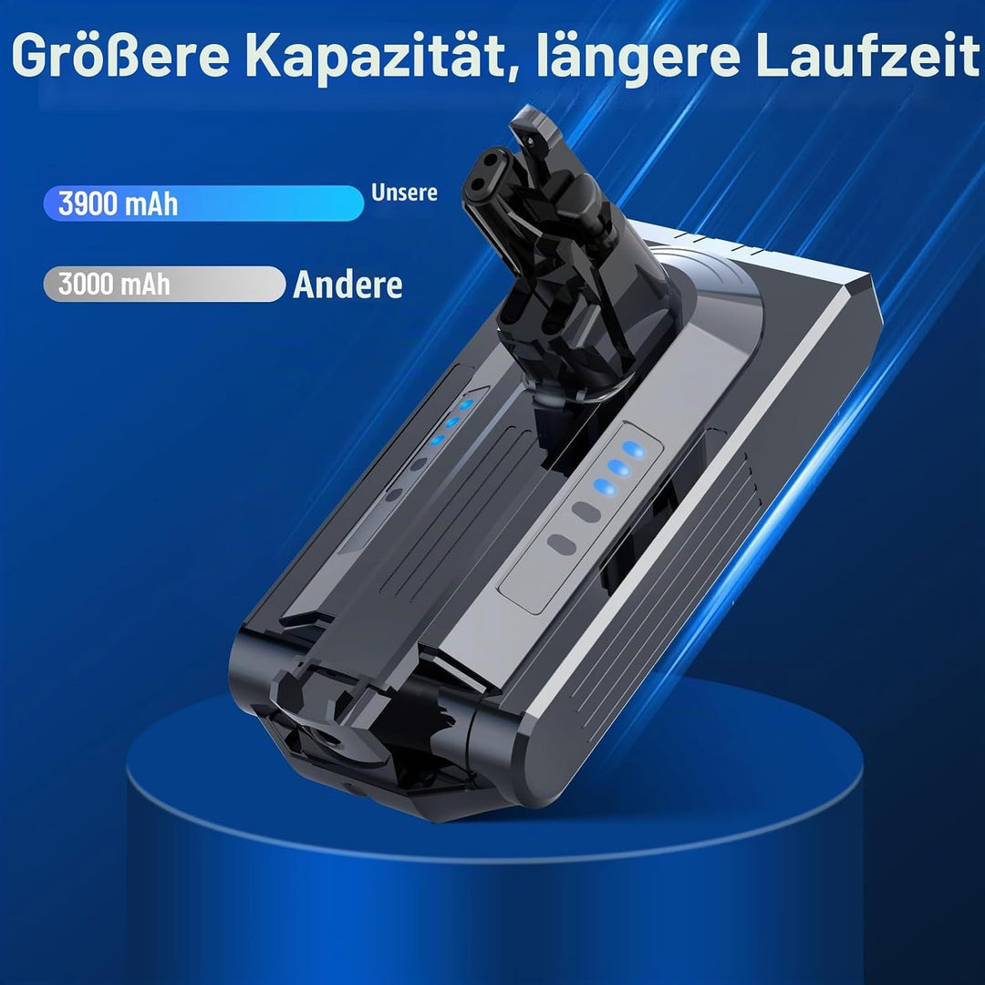 ARyee V10 Akku kompatibel mit Dyson V10 Animal V10 Absolute V10 Motorhead V10 Fluffy V10 Total Clean